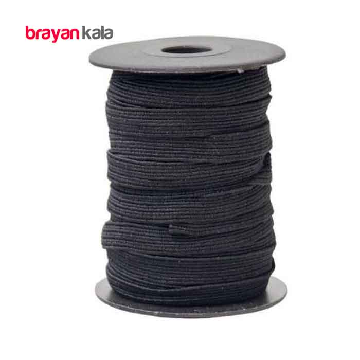 عکس اصلی کش خیاطی طول17متری رنگ مشکی